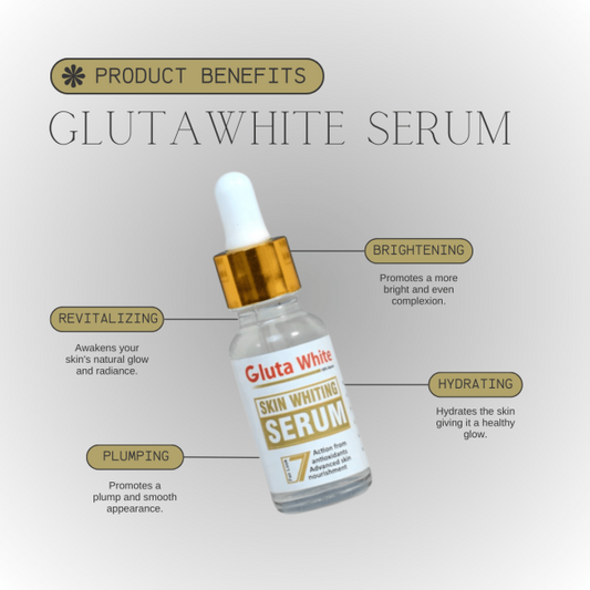 Gluta White Face Glowing SerumGlutathione-based Brightening